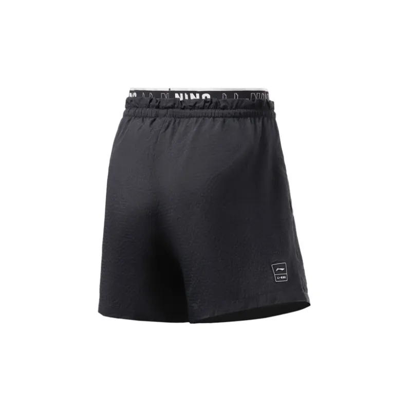 LiNing Casual Shorts Women's Black-1