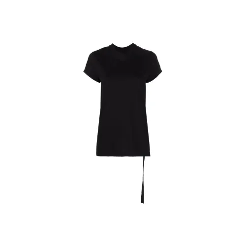 Rick Owens DRKSHDW Strap detail Cotton T shirt