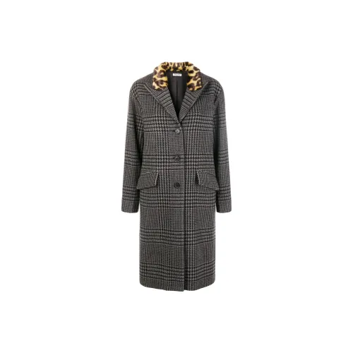 MIU MIU Coats Coat Women's Gray