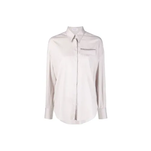 Brunello Cucinelli Shirts Women's Off White