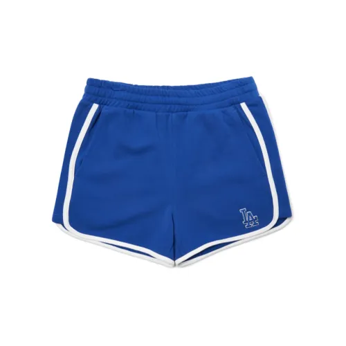 MLB Base Logo Casual Shorts Women's Blue