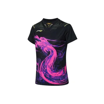 LINING Table Tennis Series Table Tennis Clothing Women's Black