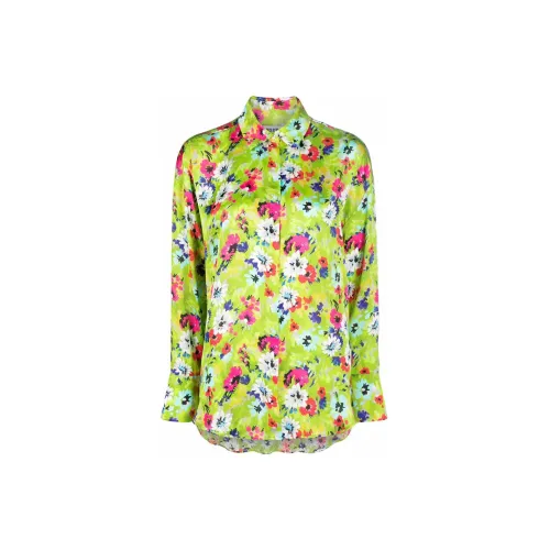 MSGM Shirts Women's Green