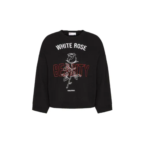 RED VALENTINO Cashmere Sweaters Women's Black