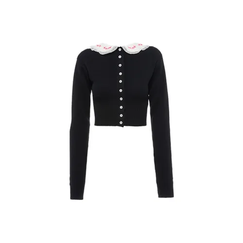 MIU MIU Cashmere Sweaters Women's Black