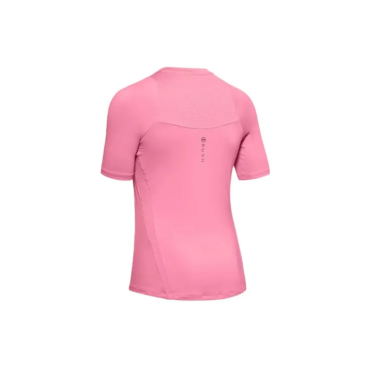 Under Armour Raglan Sleeve T Shirt Women's Pink-1