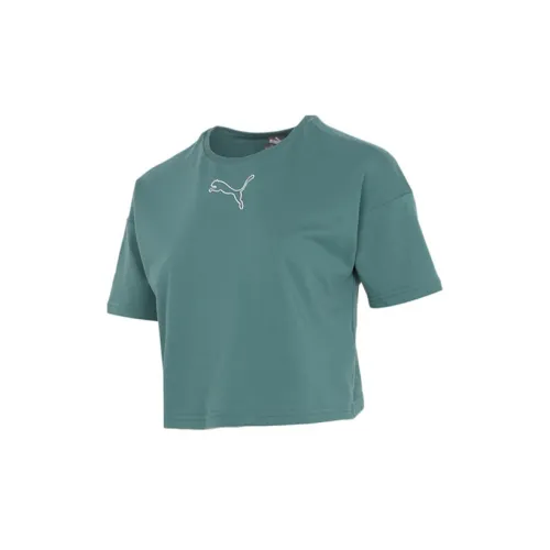 PUMA Crop Tops Women's Green