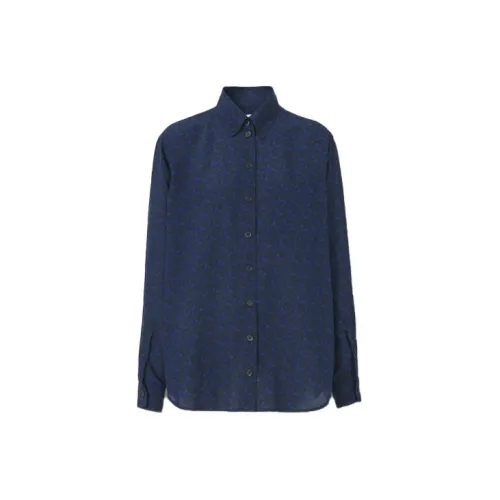 Burberry Shirts Women's Deep Royal Blue