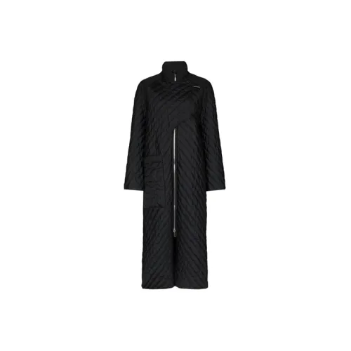 GANNI Coats Women's Black