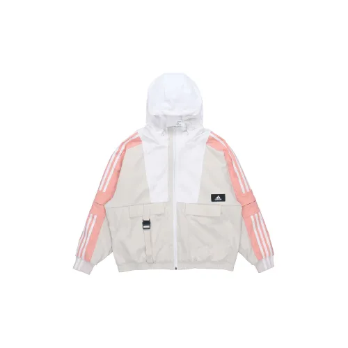 Adidas Jackets Women's Light Gray