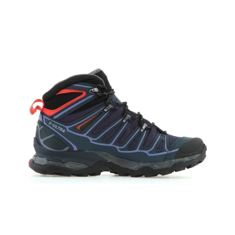 SALOMON X Ultra 2 Wear-Resistant Mid-Top Hiking Shoes-1