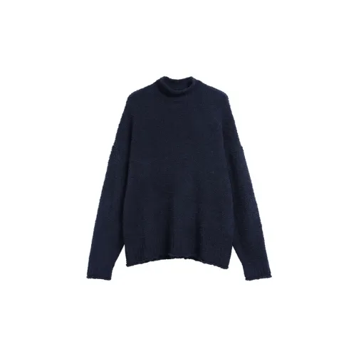 Saotome Sweaters Unisex Navy Blue