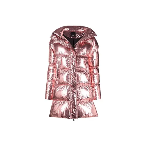 PINKO Puffer Jackets Women's Pink