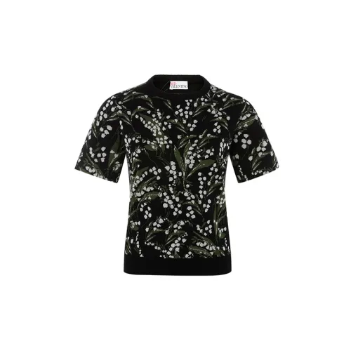 RED VALENTINO T-Shirts Women's Black