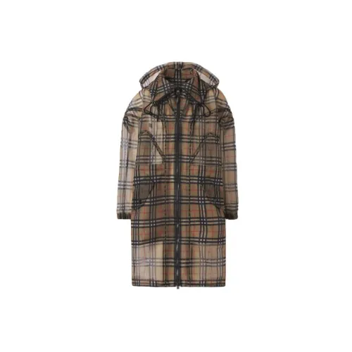 Burberry Vintage Check Mesh Parka Archive Beige