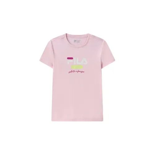 FILA T-Shirts Women's Barbie Pink