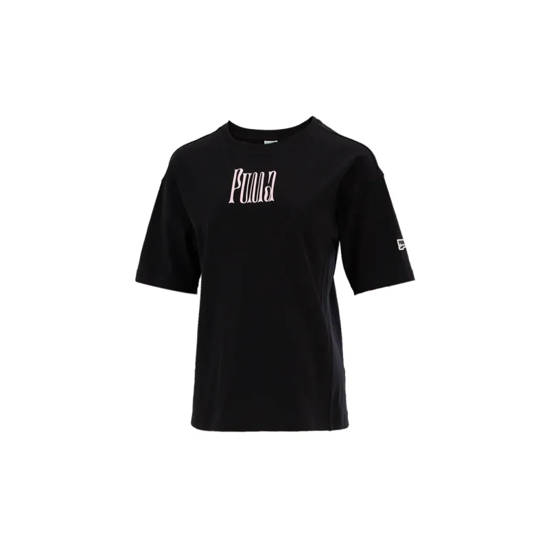 PUMA Downtown T Shirt Women's Black-1