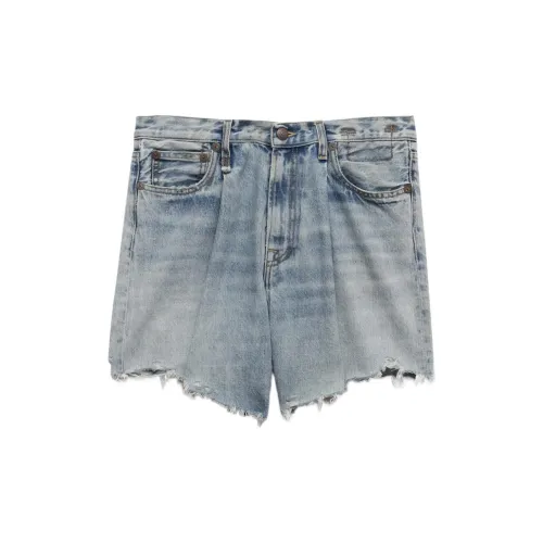 R13 Denim Shorts Women's Blue