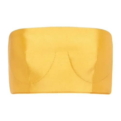 PRADA Strapless Top Women's Yellow