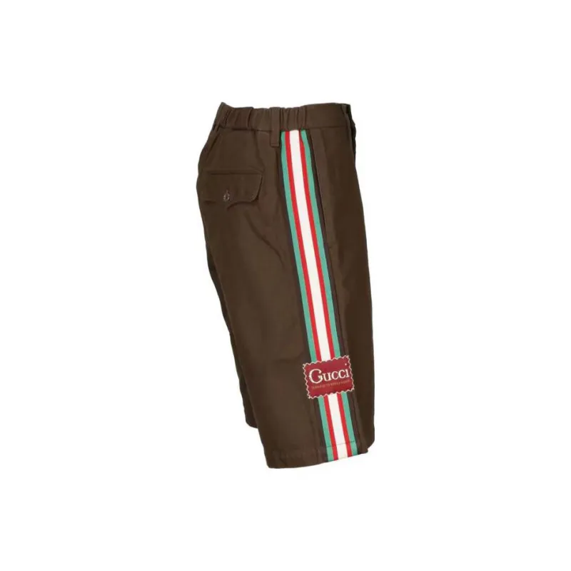 GUCCI Casual Shorts Women's Brown-2