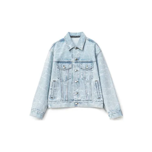 Alexander Wang Denim Jackets Women's Blue