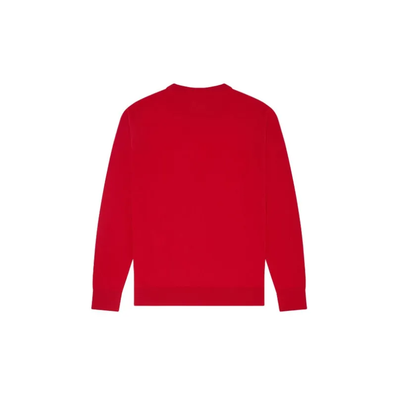 VERSACE Loose Fit Sweater Women's Red-1