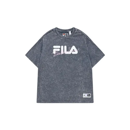 FILA FUSION T-Shirts Women's Matte Iron Gray