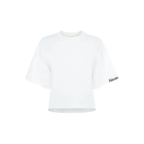 Alexander McQueen Crop Tops Women's White
