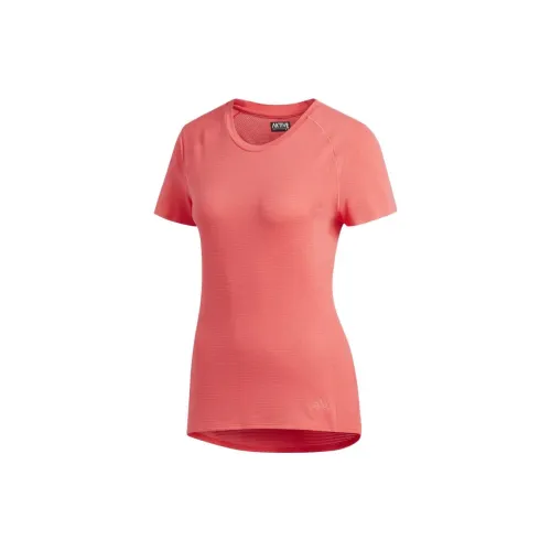 Adidas T-Shirts Women's Shock Red