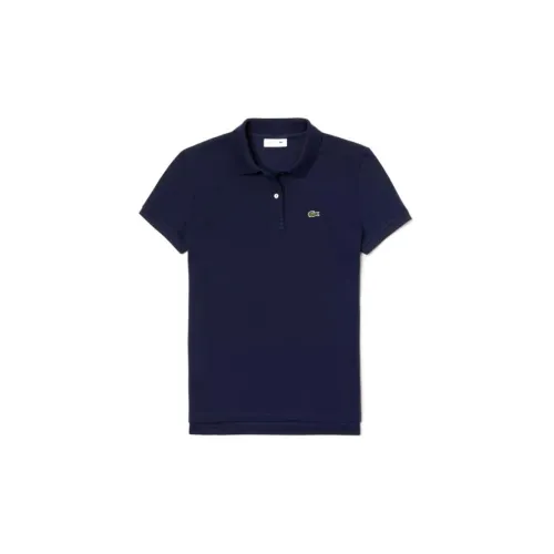 LACOSTE Polo Shirts Women's Blue