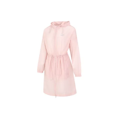 PUMA Trench Coats Women's Pink