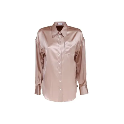 Brunello Cucinelli Shirts Women's Light Brown