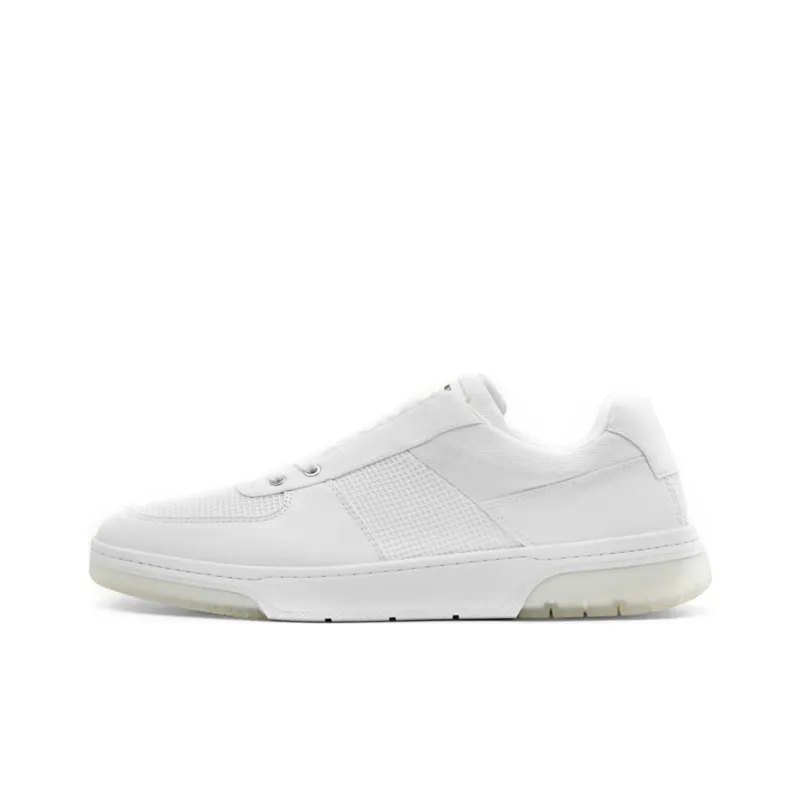 PEDRO Skateboard Shoes Men Low Top White-0