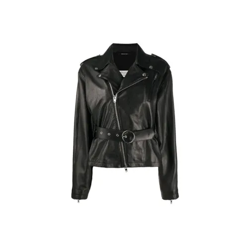 Maison Margiela Belted Leather Jacket