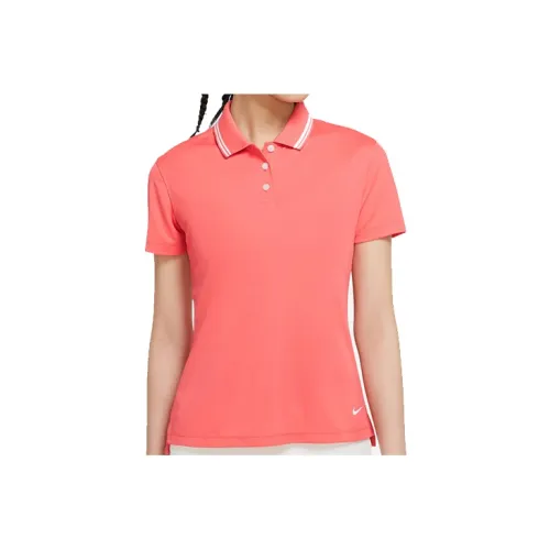 Nike Polo Shirts Women's Mystic Gray Ash Red