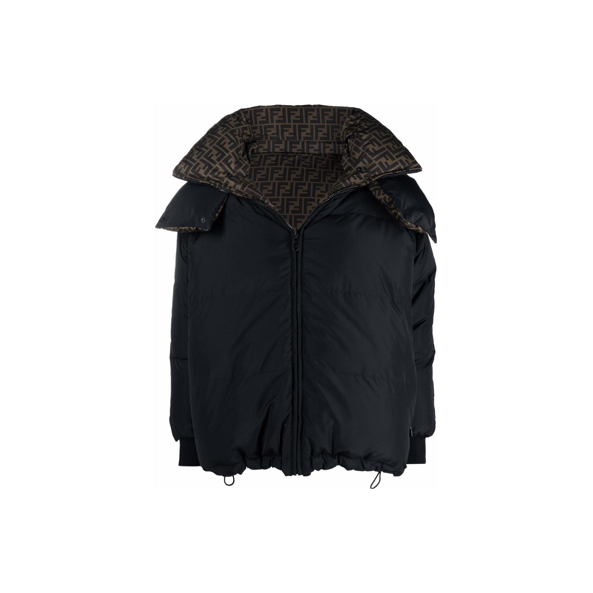 FENDI Down Jackets Women s Black POIZON