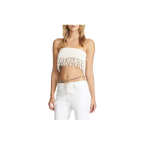 DION LEE Strapless Tops Women's White