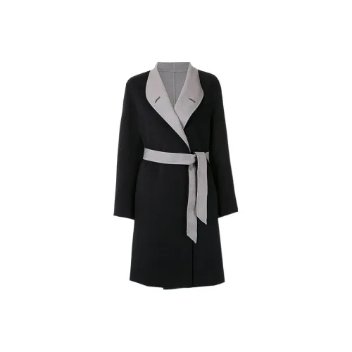 EMPORIO ARMANI Coats Women's Navy Blue