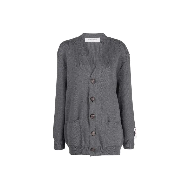 Golden Goose Buttoned V Neck Cardigan-0