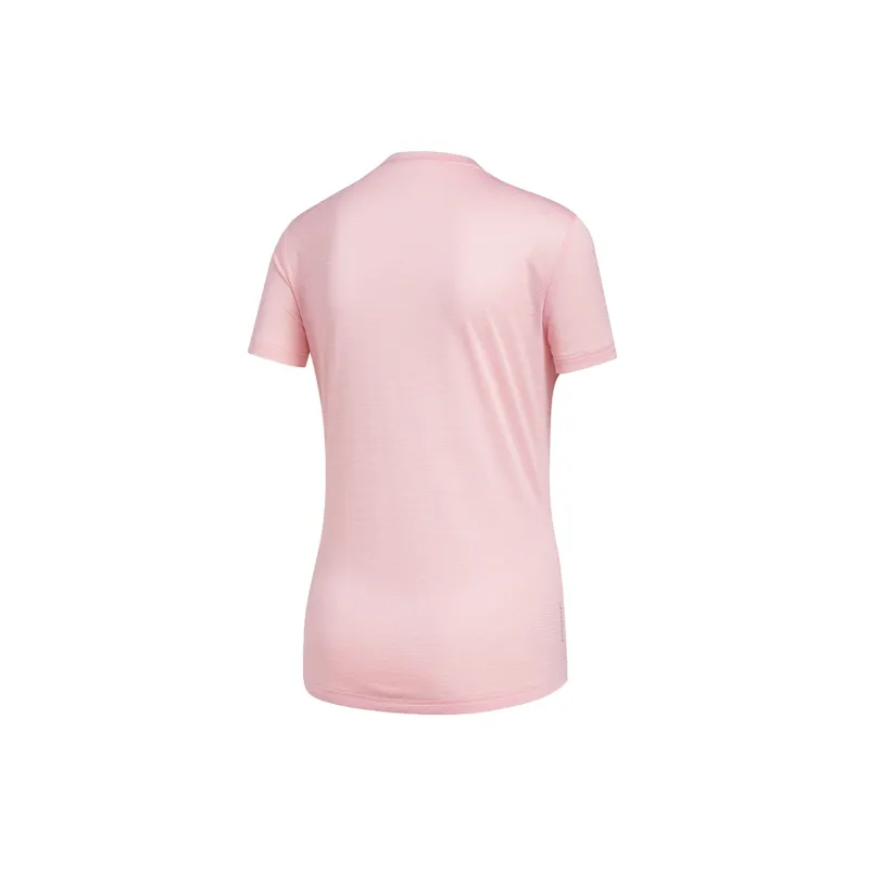 Adidas Regular T Shirt Women's Pink-1