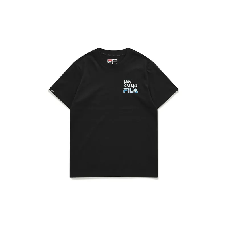 FILA FUSION T Shirt Women's Pitch Black-1