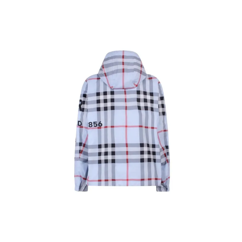 Burberry Horseferry Print Check Nylon Hooded Jacket-1