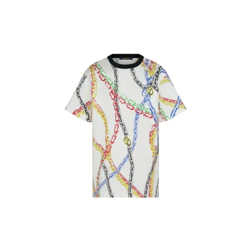 LOUIS VUITTON New Quarterly Products Of LV T-Shirts Women's White