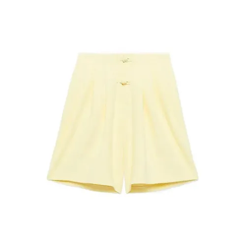 Opening Ceremony Casual Shorts Women's Yellow