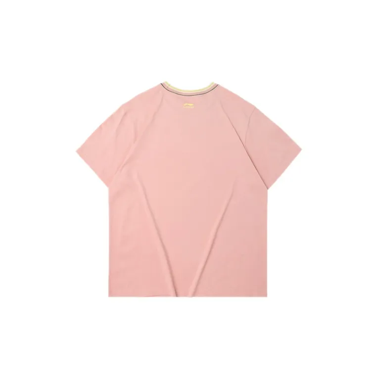 LINING Sports Fashion Collection T Shirts Women's Misty Rose Pink-1