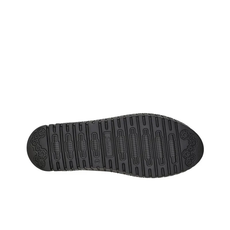 Skechers Sepulveda Durable Breathable Lightweight Low-Top Casual Shoes Women's Black-4