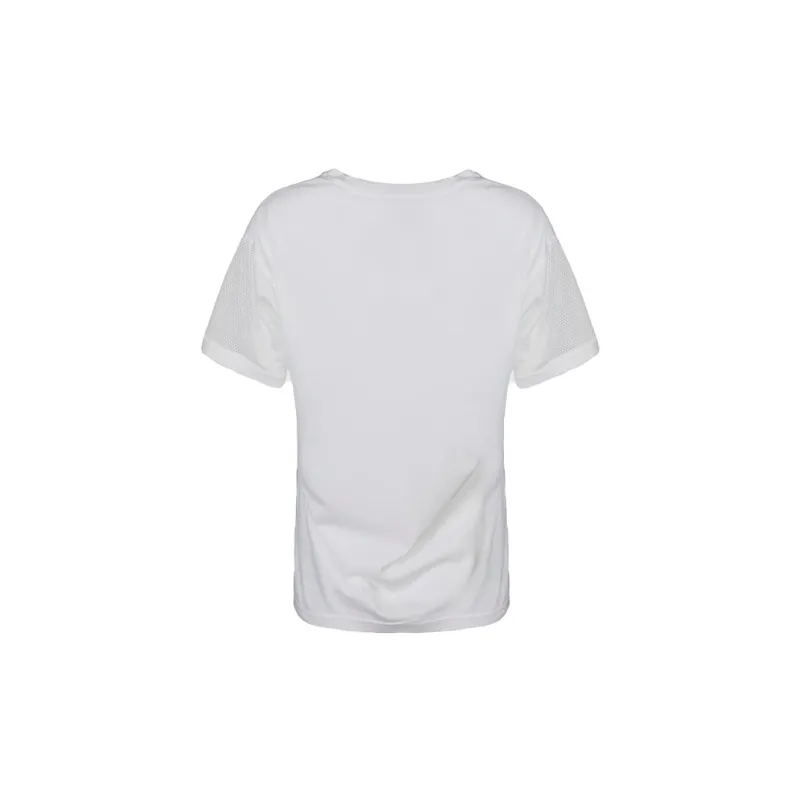 Adidas Neo Drop Shoulder Sleeve T Shirt Women's White-1