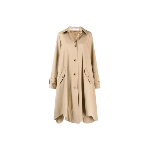 JW Anderson Trench Coats Women's Khaki