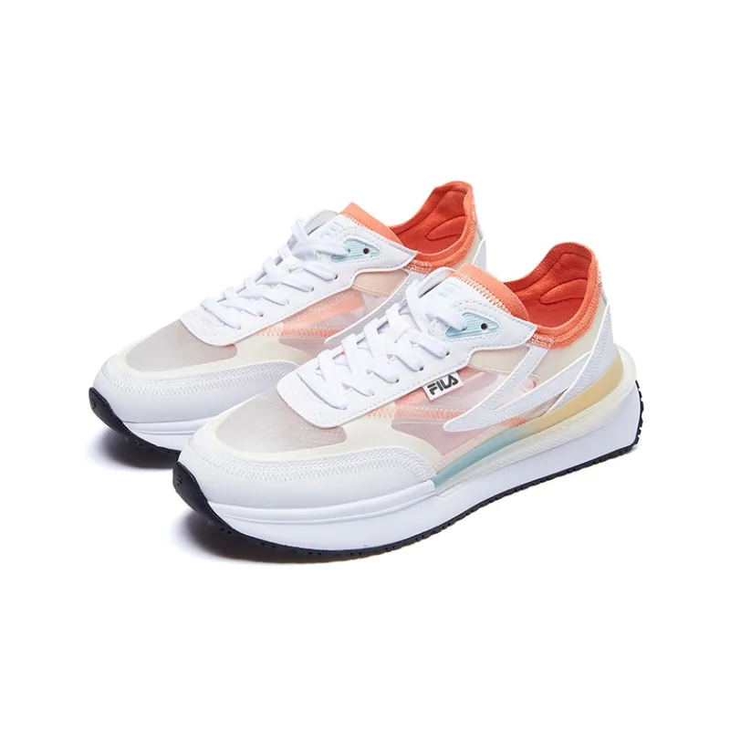 FILA Renno Classics Sneakers 'White Orange' Women's-2