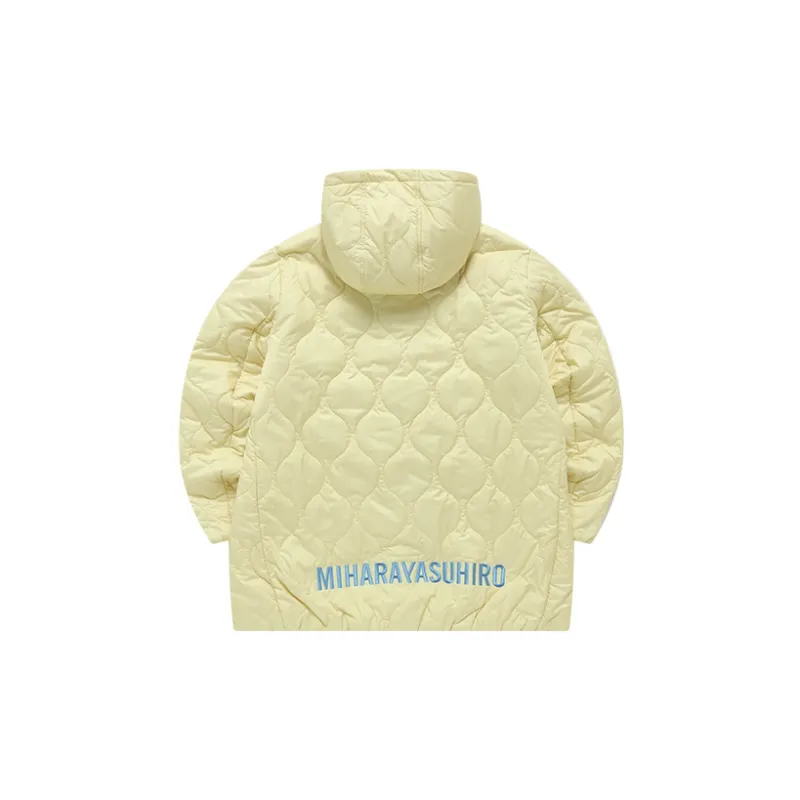 FILA x Mihara Yasuhiro MIHARA YASUHIRO Collaboration Collection Puffer Jacket Women's Pai Lei Banana Yellow-1